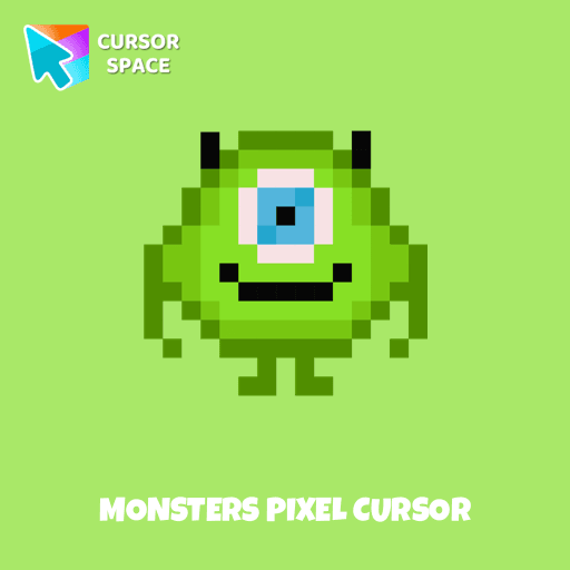 Monsters Pixel cursor arrow cursor